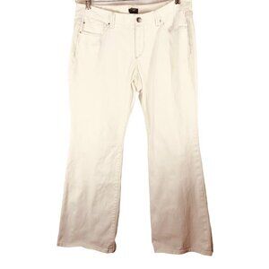 Ann Taylor Women's White Ivory Jeans Size 12P